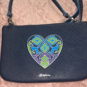 Brighton Crossbody Bag with Colorful Heart Design
